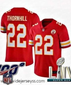 Exceptionally fashioned 2020 Super Bowl LIV Kansas City Chiefs #22 Juan Thornhill Red Team Color Vapor Untouchable Limited Player Football Jersey