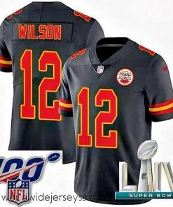 Superbly made 2020 Super Bowl LIV Nike Kansas City Chiefs #12 Albert Wilson Limited Black Rush Vapor Untouchable NFL Jersey
