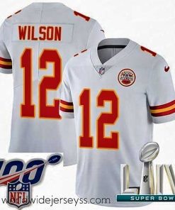Exceptionally fashioned 2020 Super Bowl LIV Nike Kansas City Chiefs #12 Albert Wilson White Vapor Untouchable Limited Player NFL Jersey