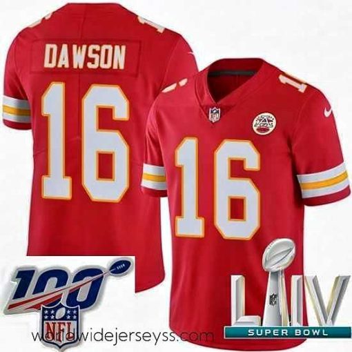 Marvelously styled 2020 Super Bowl LIV Nike Kansas City Chiefs #16 Len Dawson Red Team Color Vapor Untouchable Limited Player NFL Jersey