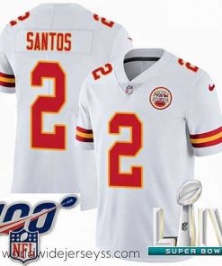 Exceptionally fashioned 2020 Super Bowl LIV Nike Kansas City Chiefs #2 Cairo Santos White Vapor Untouchable Limited Player NFL Jersey