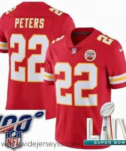Exceptionally fashioned 2020 Super Bowl LIV Nike Kansas City Chiefs #22 Marcus Peters Red Team Color Vapor Untouchable Limited Player NFL Jersey