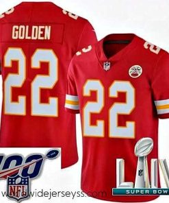 Exquisitely designed 2020 Super Bowl LIV Nike Kansas City Chiefs #22 Robert Golden Red Team Color Vapor Untouchable Limited Player NFL Jersey