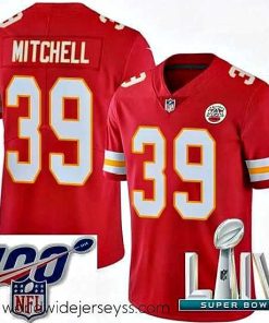 Exceptionally fashioned 2020 Super Bowl LIV Nike Kansas City Chiefs #39 Terrance Mitchell Red Team Color Vapor Untouchable Limited Player NFL Jersey
