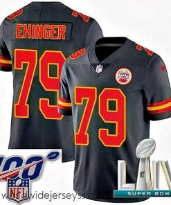 Marvelously styled 2020 Super Bowl LIV Nike Kansas City Chiefs #79 Parker Ehinger Limited Black Rush Vapor Untouchable NFL Jersey