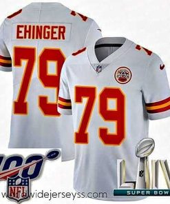 Superbly made 2020 Super Bowl LIV Nike Kansas City Chiefs #79 Parker Ehinger White Vapor Untouchable Limited Player NFL Jersey