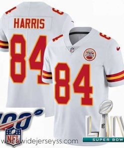 Finely crafted 2020 Super Bowl LIV Nike Kansas City Chiefs #84 Demetrius Harris White Vapor Untouchable Limited Player NFL Jersey