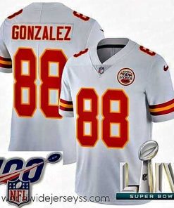 Superbly made 2020 Super Bowl LIV Nike Kansas City Chiefs #88 Tony Gonzalez White Vapor Untouchable Limited Player NFL Jersey