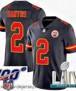 Finely crafted 2020 Super Bowl LIV Nike Kansas City Chiefs #2 Cairo Santos Limited Black Rush Vapor Untouchable NFL Jersey