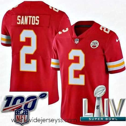Marvelously styled 2020 Super Bowl LIV Nike Kansas City Chiefs #2 Cairo Santos Red Team Color Vapor Untouchable Limited Player NFL Jersey