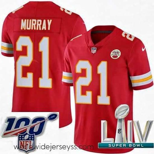 Exceptionally fashioned 2020 Super Bowl LIV Nike Kansas City Chiefs #21 Eric Murray Red Team Color Vapor Untouchable Limited Player NFL Jersey