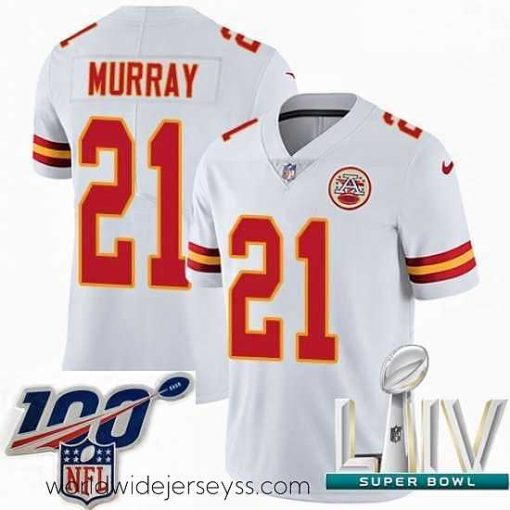 Exquisitely designed 2020 Super Bowl LIV Nike Kansas City Chiefs #21 Eric Murray White Vapor Untouchable Limited Player NFL Jersey