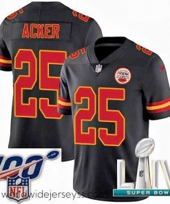 Exceptionally fashioned 2020 Super Bowl LIV Nike Kansas City Chiefs #27 Kenneth Acker Limited Black Rush Vapor Untouchable NFL Jersey