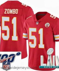 Marvelously styled 2020 Super Bowl LIV Nike Kansas City Chiefs #51 Frank Zombo Red Team Color Vapor Untouchable Limited Player NFL Jersey