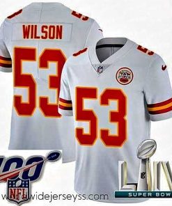 Superbly made 2020 Super Bowl LIV Nike Kansas City Chiefs #53 Ramik Wilson White Vapor Untouchable Limited Player NFL Jersey