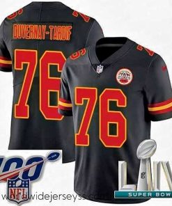 Superbly made 2020 Super Bowl LIV Nike Kansas City Chiefs #76 Laurent Duvernay-Tardif Limited Black Rush Vapor Untouchable NFL Jersey