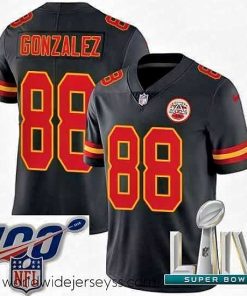 Finely crafted 2020 Super Bowl LIV Nike Kansas City Chiefs #88 Tony Gonzalez Limited Black Rush Vapor Untouchable NFL Jersey