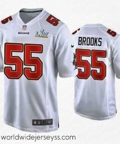Exceptionally fashioned Derrick Brooks Buccaneers White Super Bowl Lv Game Fashion Jersey