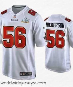 Exquisitely designed Hardy Nickerson Buccaneers White Super Bowl Lv Game Fashion Jersey