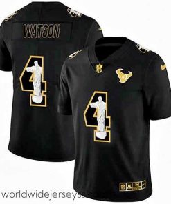 Marvelously styled Houston Texans 4 Deshaun Watson Nike Carbon Black Vapor Cristo Redentor Limited NFL Jersey