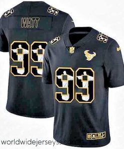 Superbly made Houston Texans 99 J J  Watt Nike Carbon Black Vapor Cristo Redentor Limited NFL Jersey