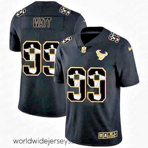 Superbly made Houston Texans 99 J J  Watt Nike Carbon Black Vapor Cristo Redentor Limited NFL Jersey