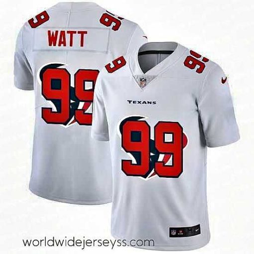 Superbly made Houston Texans 99 J J  Watt White Nike Team Logo Dual Overlap Limited NFL Jersey