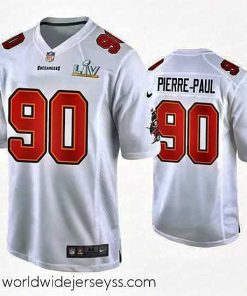 Exceptionally fashioned Jason Pierre Paul Buccaneers White Super Bowl Lv Game Fashion Jersey