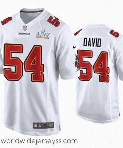 Exceptionally fashioned Lavonte David Buccaneers White Super Bowl Lv Game Fashion Jersey