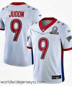 Exceptionally fashioned 2022 NFL Pro Bowl New England Patriots 9 Matthew Judon AFC White Jersey