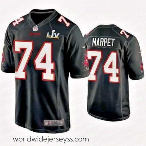 Finely crafted Ali Marpet Buccaneers Black Super Bowl Lv Game Fashion Jersey