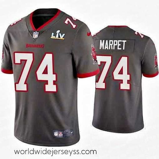 Exceptionally fashioned Ali Marpet Buccaneers Pewter Super Bowl Lv Vapor Limited Jersey