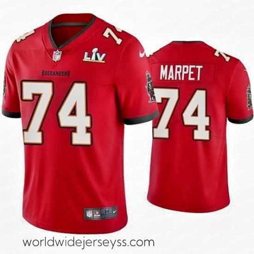 Finely crafted Ali Marpet Buccaneers Red Super Bowl Lv Vapor Limited Jersey