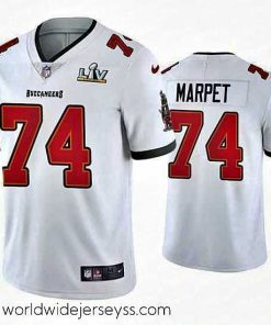 Superbly made Ali Marpet Buccaneers White Super Bowl Lv Vapor Limited Jersey