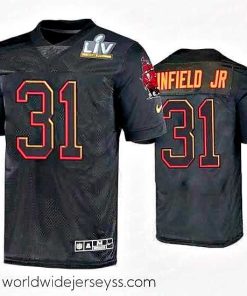 Superbly made Antoine Winfield Jr. Tampa Bay Buccaneers Black Super Bowl Lv Jersey