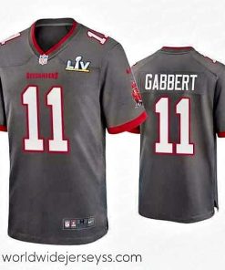 Marvelously styled Blaine Gabbert Buccaneers Pewter Super Bowl Lv Game Jersey