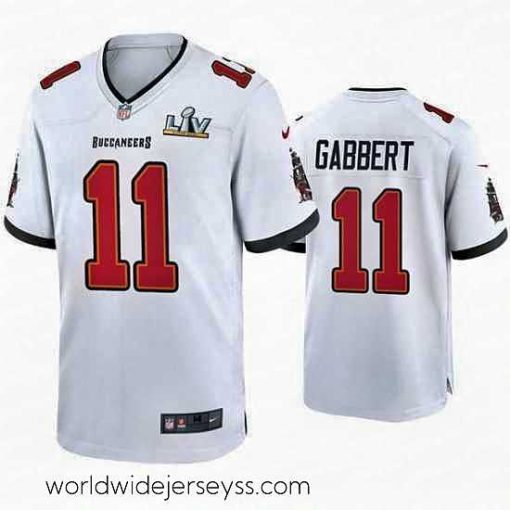 Superbly made Blaine Gabbert Buccaneers White Super Bowl Lv Game Jersey