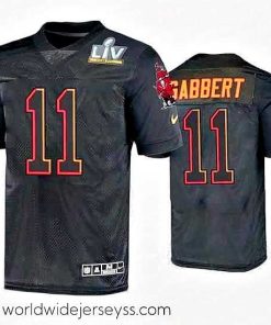 Exquisitely designed Blaine Gabbert Tampa Bay Buccaneers Black Super Bowl Lv Jersey