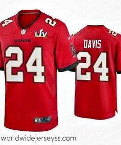 Exceptionally fashioned Carlton Davis Buccaneers Red Super Bowl Lv Game Jersey