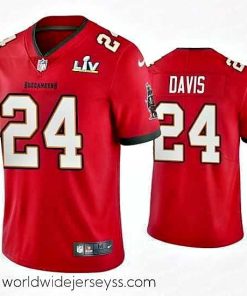 Marvelously styled Carlton Davis Buccaneers Red Super Bowl Lv Vapor Limited Jersey