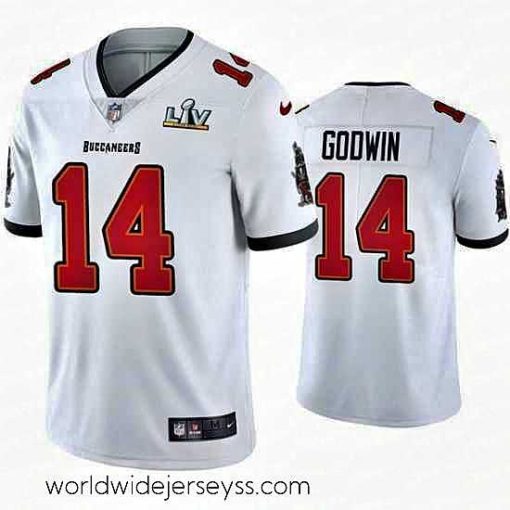 Exceptionally fashioned Chris Godwin Buccaneers White Super Bowl Lv Vapor Limited Jersey