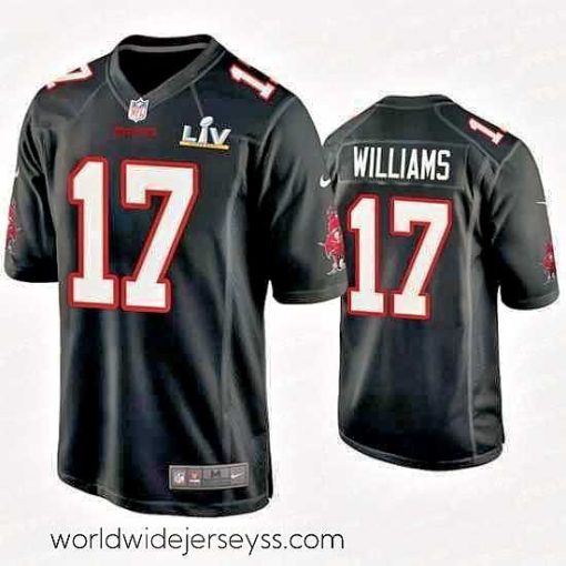 Exquisitely designed Doug Williams Buccaneers Black Super Bowl Lv Game Fashion Jersey