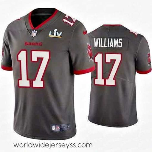 Superbly made Doug Williams Buccaneers Pewter Super Bowl Lv Vapor Limited Jersey