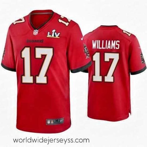Finely crafted Doug Williams Buccaneers Red Super Bowl Lv Game Jersey