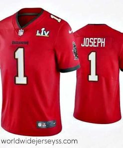 Finely crafted Greg Joseph Buccaneers Red Super Bowl Lv Vapor Limited Jersey