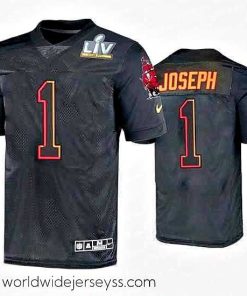 Finely crafted Greg Joseph Tampa Bay Buccaneers Black Super Bowl Lv Jersey