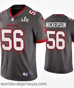 Finely crafted Hardy Nickerson Buccaneers Pewter Super Bowl Lv Vapor Limited Jersey