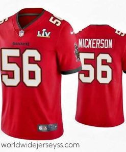 Finely crafted Hardy Nickerson Buccaneers Red Super Bowl Lv Vapor Limited Jersey