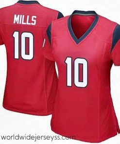 Exquisitely designed Houston Texans 10 Davis Mills Red Vapor Untouchable Limited Stitched Jersey