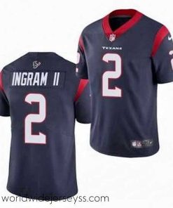 Exceptionally fashioned Houston Texans 2 Mark Ingram II Navy Vapor Untouchable Limited Stitched Jersey